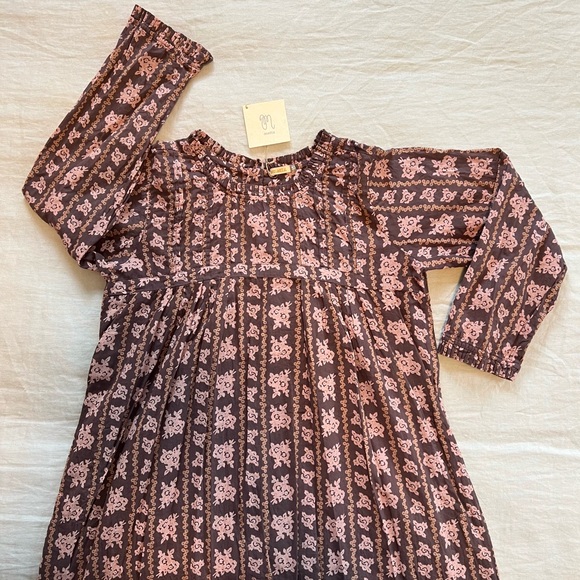 Matta NY Nemi Pansy Dress in bark colorway, small, NWT - Picture 4 of 8